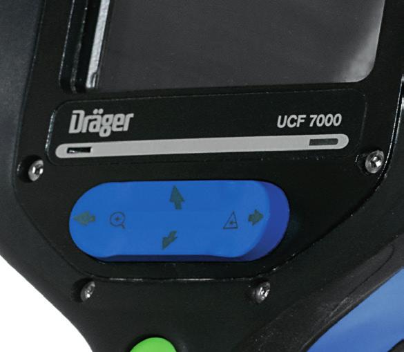 08 Dräger UCF 7000 D-13225-2010 4-drożny klawisz operacyjny: Wybór funkcji z użyciem tylko kciuka Urządzenie wielofunkcyjne do wymagających zadań Przegląd zalet dodatkowych w porównaniu z UCF 6000: