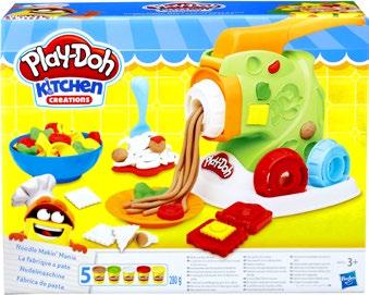 talerze, łyżeczki, 3 tubki ciastoliny Play-Doh Plus i 2 tubki  40172 do Doh Vinci 50%