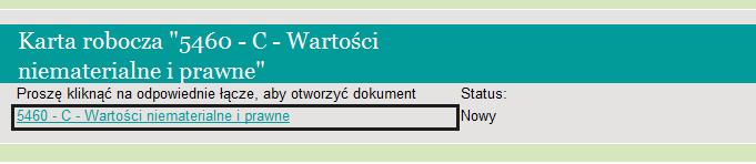 Następnie poprzez hiperłącze przejdź do karty roboczej, w której odpowiesz na kilka pytań kontrolnych.