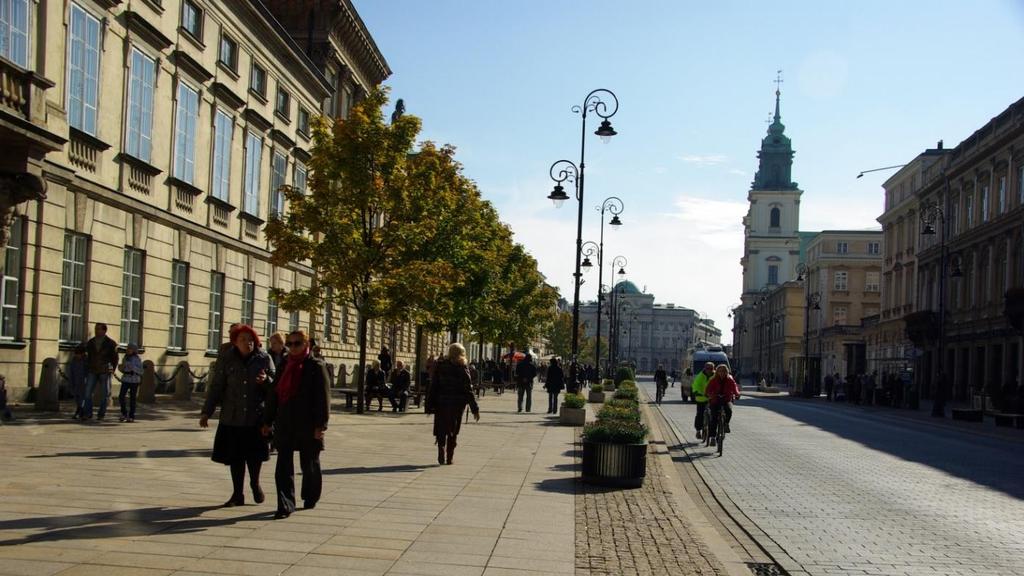 INSTRUMENTY PORĄDKOWANIE PRZESTRZENI/PIESI INSTRUMENT 6: PORZĄDKOWANIE PRZESTRZENI Pakiet programów na rzecz wzrostu roli ruchu pieszego (i jakości przestrzeni) Porządkowanie ciągów pieszych