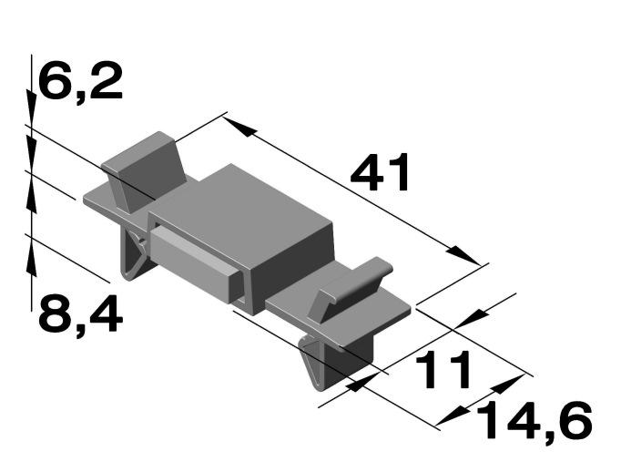 6470 Zamknięcie magnetyczne grubość blachy w mm 6470.