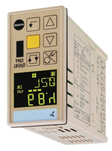 System automatyki przemys³owej serii TROVIS 6400 Cyfrowy regulator przemys³owy TROVIS 6493 do zabudowy tablicowej ( p³yta czo³owa o wymiarach 48 x 96 mm / 1,89 x 3,78 inch) Zastosowanie Regulator