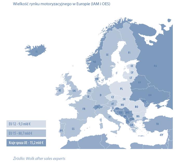 Rynek samochodów osobowych w Europie 280 mln 34,4 mln szt