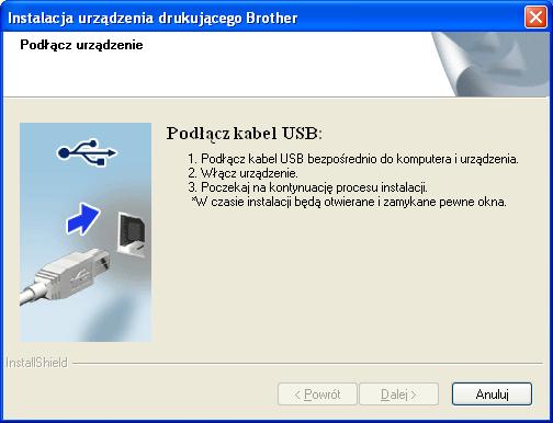 Postępuj zgonie z instrukjmi n ekrnie. WAŻNE NIE NALEŻY jeszze połązć przewou USB. Jeśli w tle prują inne progrmy, zmknij je. Wyglą ekrnów może się różnić w zleżnośi o systemu operyjnego.