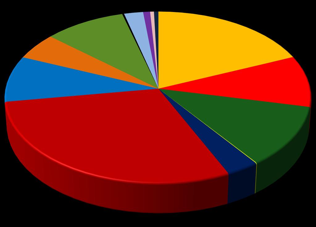 WYKRES 5 LICZBA RESTAURACJI AMREST Z PODZIAŁEM NA KRAJE NA KONIEC PIERWSZEGO PÓŁROCZA ROKU 2017 Bułgaria 11 Serbia 6 Rumunia 30 Chorwacja 7 Słowacja 3 Rosja 128 Hiszpania