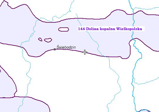 Rysunek 5 Główny zbiornik wód podziemnych na obszarze gminy Świebodzin (źródło: psh.gov.pl) Obecnie przedmiotem badań monitoringowych jakości wód podziemnych są jednolite części wód.