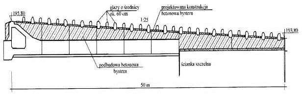 149 Rys. 8. Projekt przebudowy jazu stałego na przepławkę dla ryb (Mokwa i Wiśniewolski 2008).