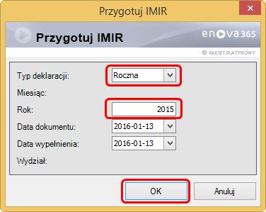 Deklaracja roczna IMIR powinna zostać wydana obowiązkowo w przypadku, gdy pracownik nie otrzymywał miesięcznych raportów lub na żądanie ubezpieczonego.