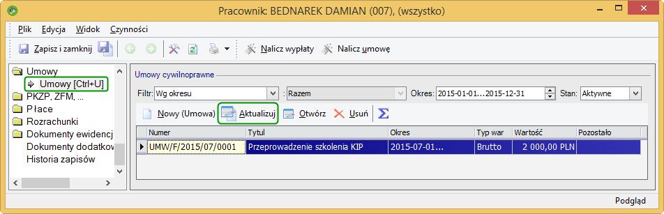przerejestrowanie zleceniobiorcy.