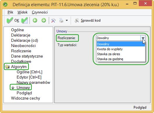 umów cywilnoprawnych według Stawki za godzinę.