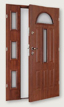 DRZWI DUO 58 1,4 31 2 Drzwi DUO GRUPY TT to świetna alternatywa dla osób, które szukają szerszych wejściowych drzwi do swojego domu. Model ten łączy ze sobą estetykę i funkcjonalność.