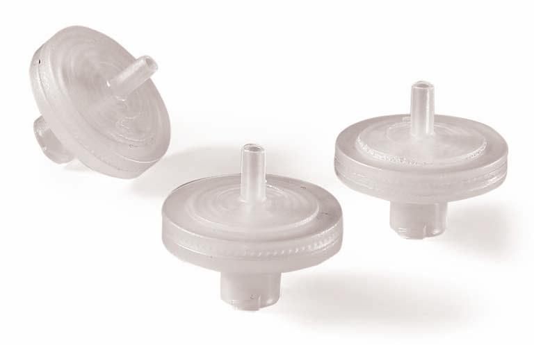 Filtry strzykawkowe Filtry strzykawkowe - Rotilabo Mini-Tip Niesterylne, 15 mm, obudowa z PP, spawane ultradźwiękowo, bezbarwne. Nadają się szczególnie do próbek do HPLC.