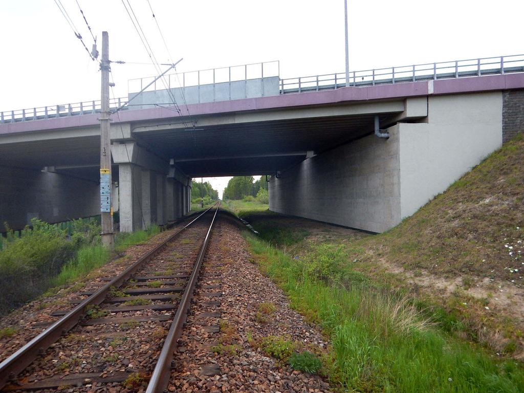 inwazyjnych umocnień, co utrudnia ruch zwierząt wzdłuż przejścia Fot. 7.