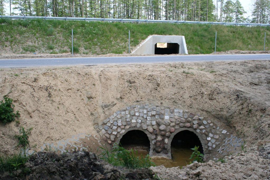 faunistycznych i nie są zsynchronizowane z przejściami pod autostradą Fot. 31.