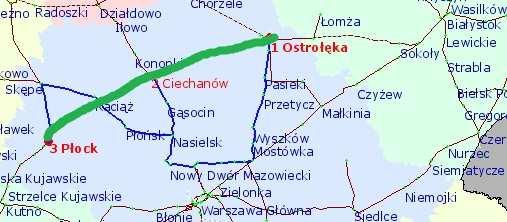 Ostrołęka Ciechanów Płock 160km Relacje: Ostrołęka Ciechanów Ciechanów -