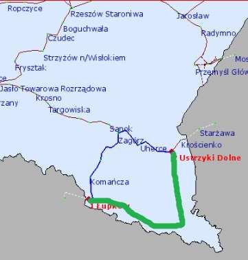 Łupków Ustrzyki Górne Ustrzyki Dolne 100 km Relacje: Rzeszów powiat