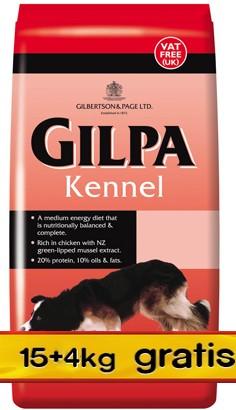 nazwa: Gilpa Kennel PROMOCJA 19kg (15+4kg) marka: Gilpa cena: 149.