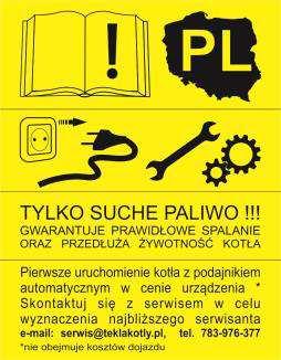 palenisko w kotłach ekonomiczna eksploatacja, niski poziom substancji szkodliwych w spalinach, wysoka sprawnoć, moliwoć regulacji temperatury powrotu poprzez sterowanie