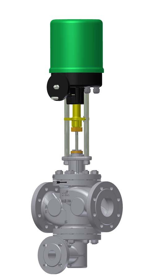 Feed-water control valves with spill back Zawory wody zasilajacej z przelewem 5704-7010 Baureihen Series Seria MV 5291 MV 5391 Regelventil für Speisewasserregelung von Dampfkesseln mit sicherem