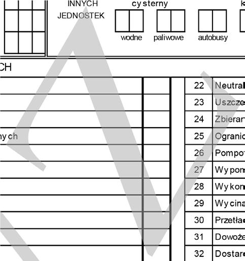 Dziennik Ustaw 41 Poz. 1319 Załącznik nr 6 INFORMACJA ZE ZDARZENIA 1. NUMER EWIDENCYJNY 2. WSPÓŁRZĘDNE GEOGRAFICZNE: 3.