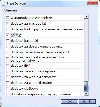 W oknie Staże wpisz liczbę lat, miesięcy i dni, które upłynęły do dania zawarcia tej umowy.