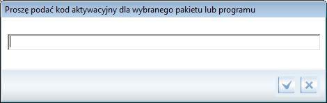 Następuje rejestracja Licencjobiorcy oraz rejestracja wskazanego programu - automatycznie pobrany zostaje kod aktywacyjny umożliwiający uruchomienie programu.