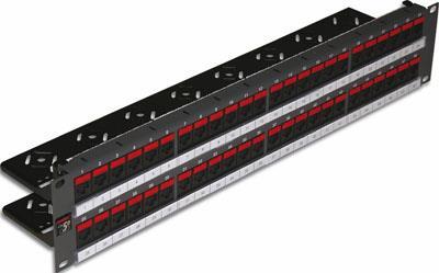 Rys.5. Panel 19-calowy MIIM 48xRJ45 DG+, 568A/B, UTP, PowerCat 5e, 2U produkcji Molex Rys.6. Szafa naścienna MODBOX 19 6U, 500mm głębokości produkcji Molex. 1.10. Uwagi końcowe 1.