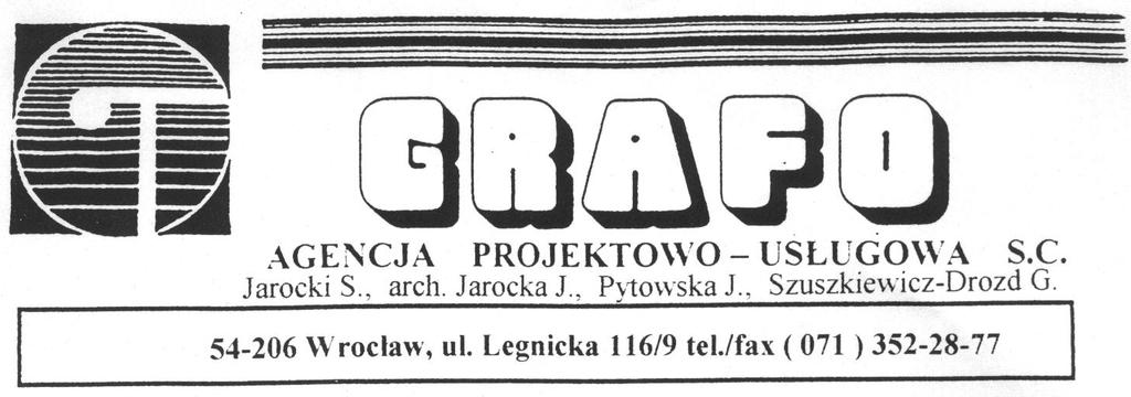 SPECYFIKACJA TECHNICZNA WARUNKÓW WYKONANIA I ODBIORU ROBÓT UMOWA : Nr NZU//3633-29/P Nr124//12 INWESTOR : Zarząd Inwestycji Miejskich 53-135 Wrocław, ul.