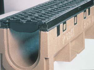 Specjalne żebra kotwiące zapewniają najlepsze umocowanie w podłożu betonowym.
