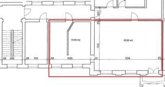 powierzchni 131,40 m 2 Lokal użytkowy nr 2 o powierzchni 99,70 m 2 Lokal użytkowy nr 3