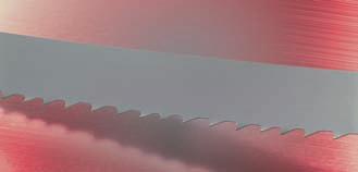 Piły taśmowe Piły taśmowe Bandsaw blades Ленточные пилы Bandsägemaschinen Pásové píly titan m51 68/69 HRC Dzięki zastosowaniu stali M51, piła Titan oferuje bezkonkurencyjną twardośc i