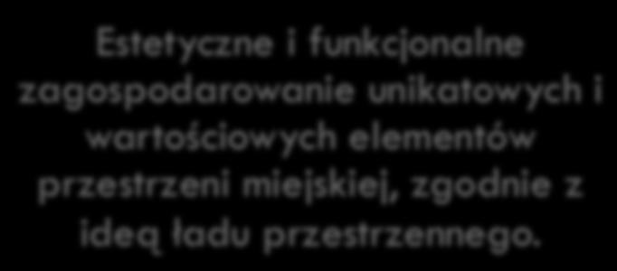 WYZWANIE 10 propozycja zmian Wyzwanie 2009 Wyzwanie 2013 Poprawa zagospodarowania i wykorzystanie przestrzeni