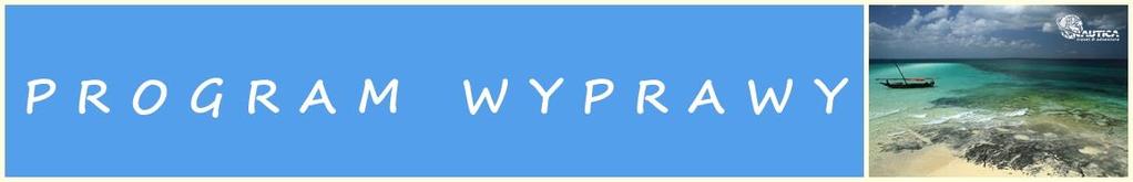 Dzień 1 26 grudnia Wylot na Zanzibar. Dzień 2 27 grudnia Przylot na Zanzibar, zakwaterowanie w pokoju dwuosobowym Garden View. Czas wolny na odpoczynek po podróży.