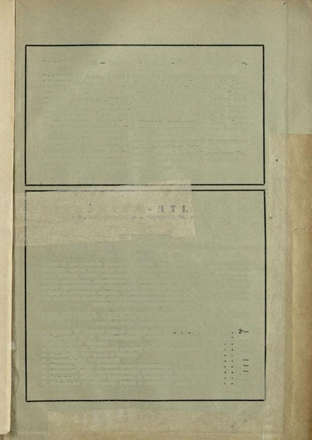Zeszyt 4 5, 1929 Livraison 4- -5, Stron - Pages 1-110. Zł. 8-- Treść Sommaire. Ärtykuly Articles. Józef Bajerlein: Geneza jezior Sierakowskich.