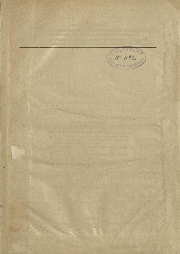 WYDAWNICTWO INSTYTUTU GEOGRAFICZNEGO UNIWERSYTETU POZNAŃSKIEGO POD KIERUNKIEM PROFESORA GEOGRAFJI STANISŁAWA PAWŁOWSKIEGO TRAVAUX DE L'INSTITUT GÉOGRAPHIQUE D'UNIVERSITÉ À POZNAN PUBLIÉS SOUS LA