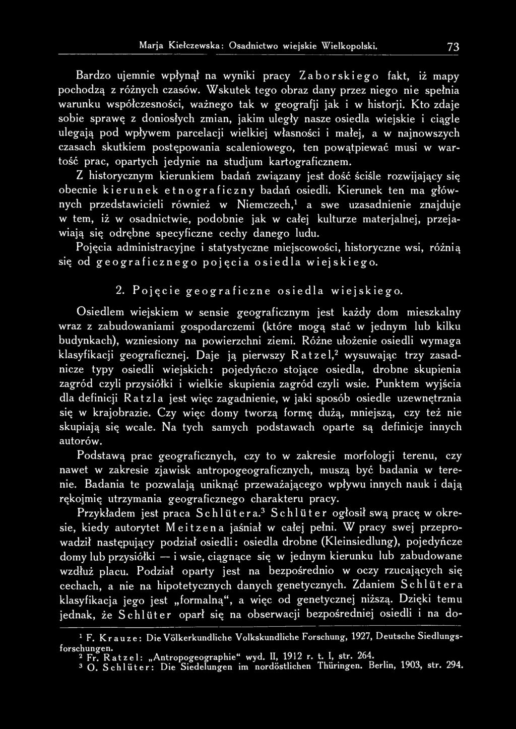 Kto zdaje sobie sprawę z doniosłych zmian, jakim uległy nasze osiedla wiejskie i ciągle ulegają pod wpływem parcelacji wielkiej własności i małej, a w najnowszych czasach skutkiem postępowania