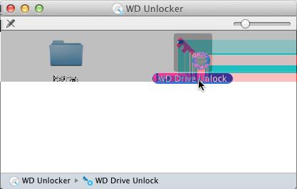 Blokowanie i odblokowywanie dysku Zostanie wyświetlony ekran narzędzia WD Drive Unlock: Uwaga: Pojemność wyświetlana na tym ekranie jest przykładowa.