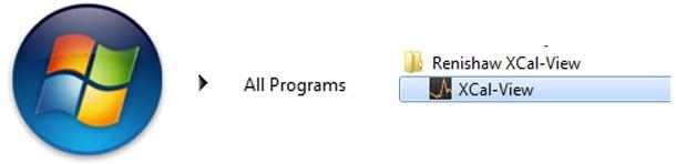 Uruchomienie oprogramowania XCal-View Włącz komputer i poczekaj na uruchomienie systemu Windows.