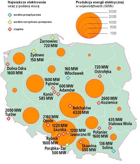 Pomorskie jest regionem uzależnionym od zewnętrznych dostaw energii.