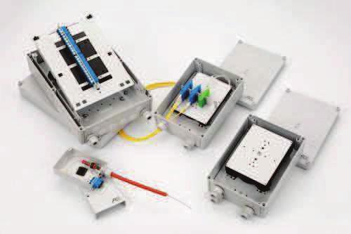 Katalog wyrobów Skrzynki zakończeniowe Przełącznice światłowodowe końcowe są wykorzystywane do zarządzania połączeniami w sieci dostępowej.