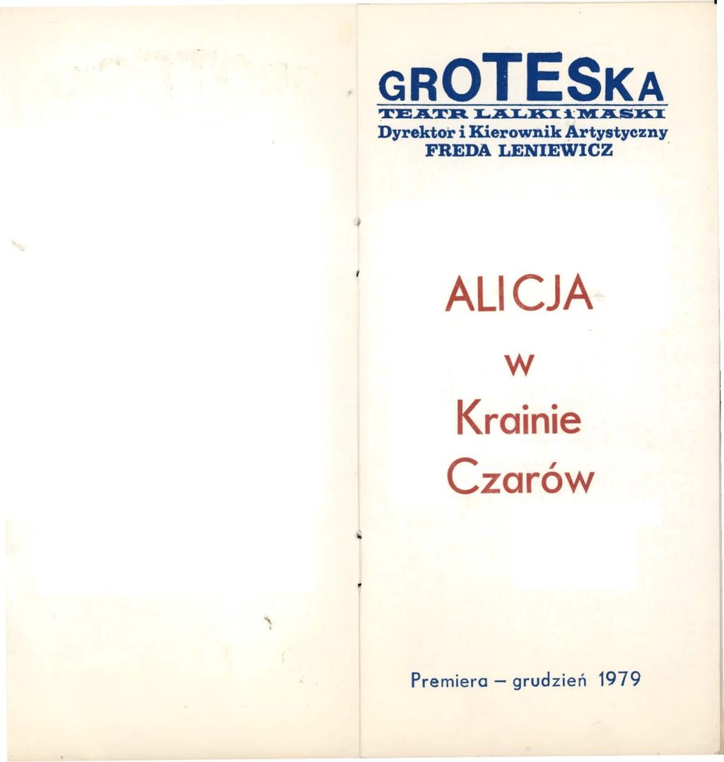 GROTESKA TE.A.TR L.&LKI.:l.:'M::.