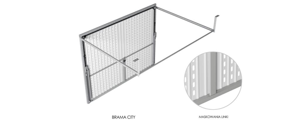 - Osłona linki rygla w bramie City (str 64) Ze względu na perforację, występującą w bramie City, wprowadzona zostaje specjalna osłona linek rygli.