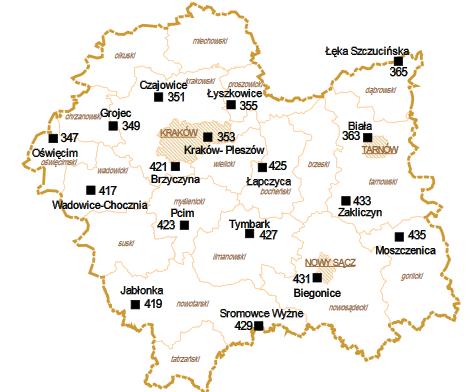 Na terenie powiatu tarnowskiego badania gleb ornych prowadzone były w latach 1995-2010 w 2 punktach zlokalizowanych w miejscowościach: Biała i Zakliczyn.