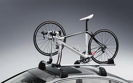 Uchwyt do rowerów turystycznych, zamykany Ten zamykany uchwyt do rowerów turystycznych z wysokowytrzymałego aluminium umożliwia bezpieczny przewóz jednego roweru