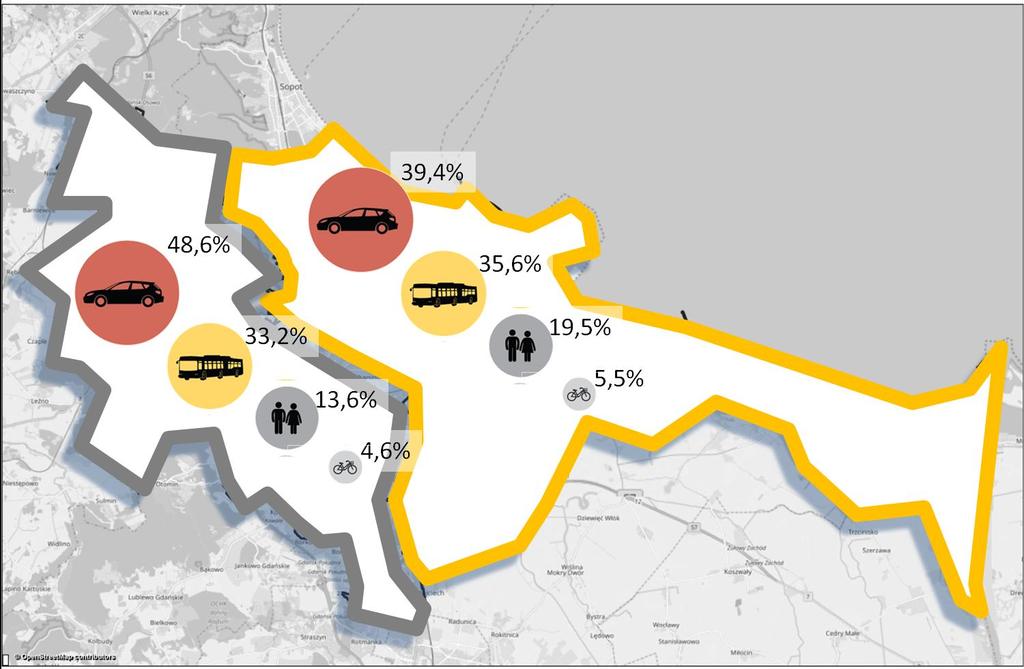 taras na podstawie openstreetmap.