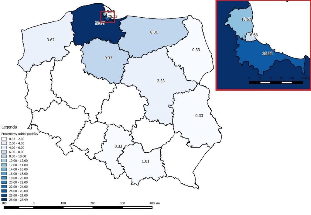 skali Polski oraz Trójmiasta 6