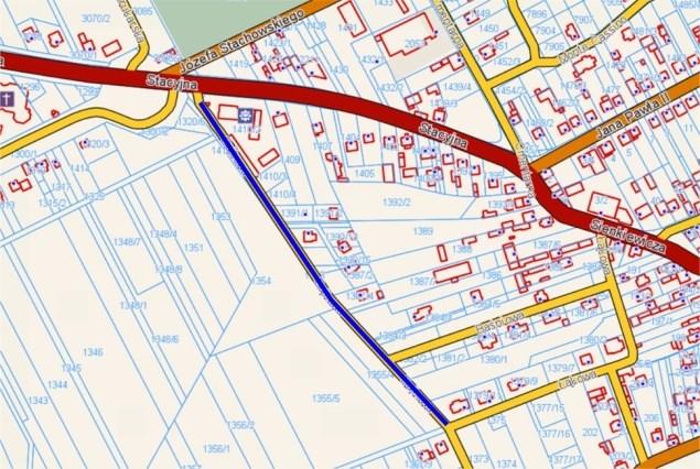 OŚWIETLENIE ULIC i PLACÓW Oświetlenie ul. Bajkowej W dniu 24.02.2017r została podpisana umowa na budowę oświetlenia ul.