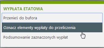 czynności spowoduje przeliczenie wszystkich elementów wynagrodzenia znajdujących się na