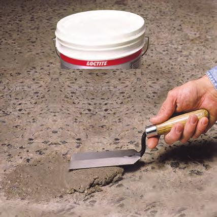 Naprawy betonu i posadawianie Odbudowa i zabezpieczanie betonu / posadawianie urządzeń Po co stosować produkty do napraw betonu?