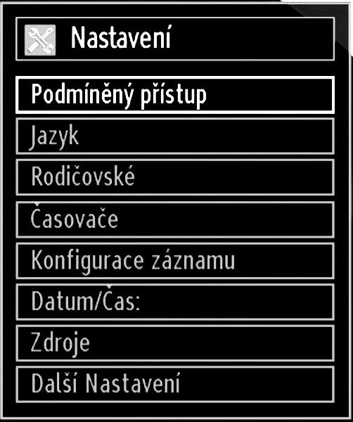 Sluchátka: Nastaví hlasitost sluchátek. Režim zvuku: Z režimů Mono, Stereo, Dual I nebo Dual II si můžete vybrat pouze pokud je zvolený kanál podporuje.